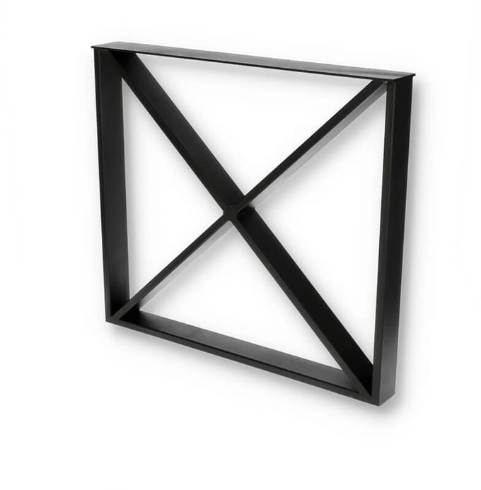 SEART KwadroX - Tafelonderstel - 80x71 cm - Zwart