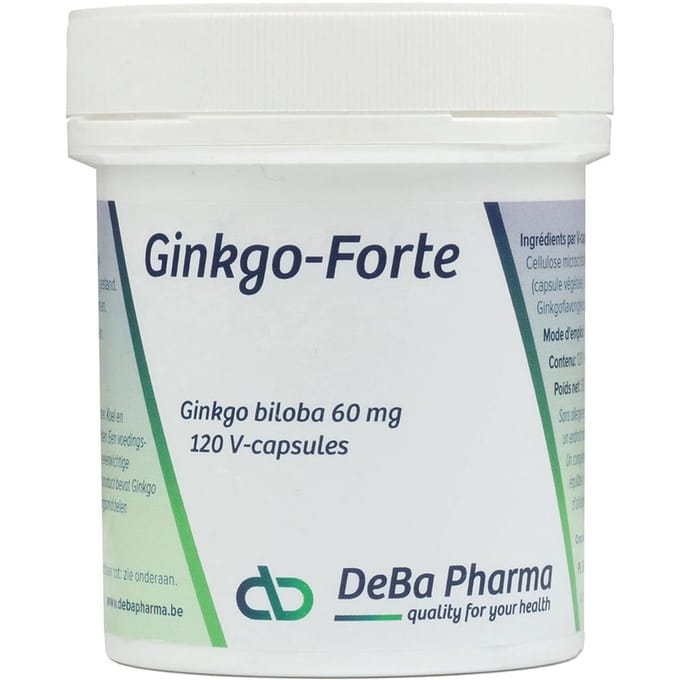 Deba Pharma Ginkgo-Forte 60 mg 120 Capsules
