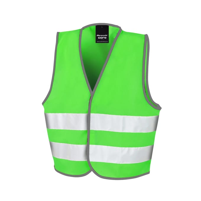 Regatta Junior Safety Vest RT200J - Lime - S (4-6)