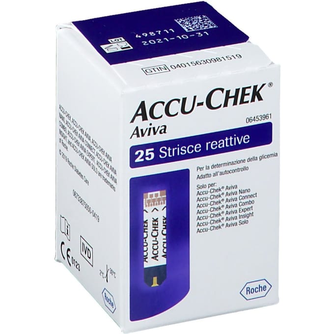 Accu Chek Aviva Teststroken 25 6453961016