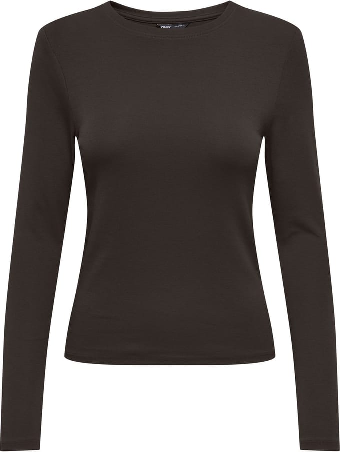 ONLY CARMAKOMA - CARRILEY L/S O-NECK TOP JRS NOOS Dames Top