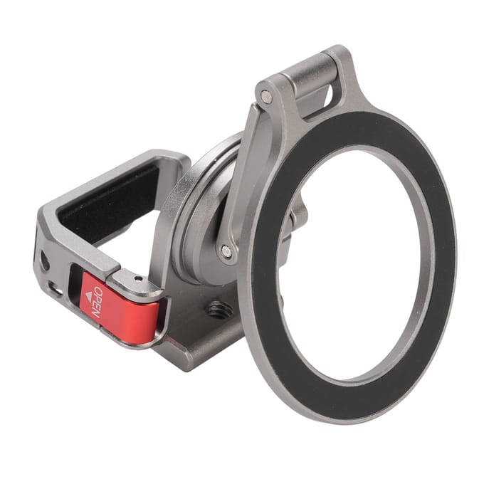 Camera Magnetische Beugel Aluminiumlegering Multifunctionele Magnetische Camera Uitbreidingsbevestiging voor POCKET gray