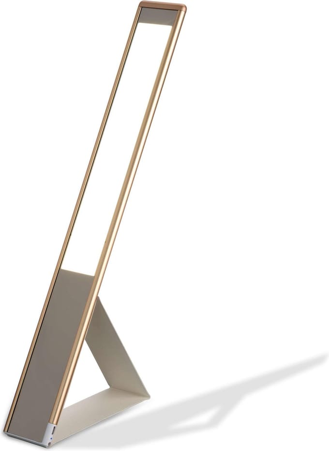 4 Smarts Basic LED-lamp oogbescherming met ingebouwde batterij (Goud)