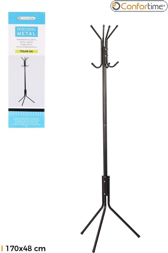 Confortime Metalen kapstok - 170 x 48 cm