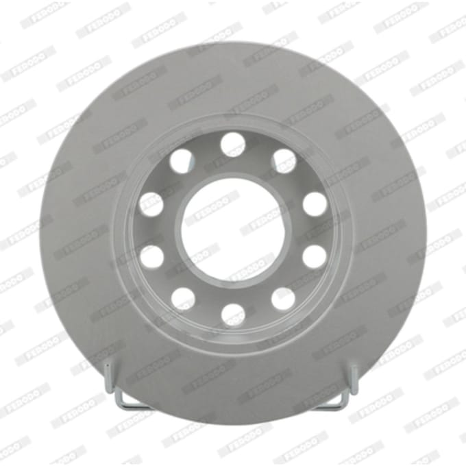 Remschijf FERODO DDF1709C achter, compleet, 2 stuk