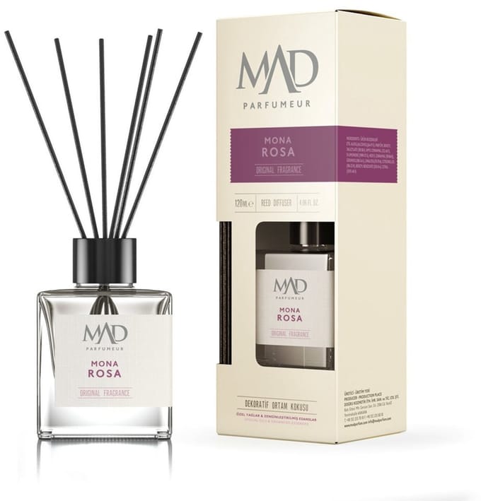 Mad Parfumeur Mona Rosa - Interieur geur - 120 ML