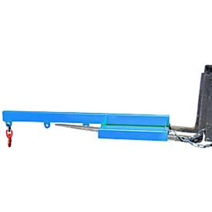 Lastarm voor heftruck, 1600-1,0, blauw RAL 5012