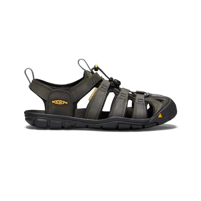 Keen - Clearwater CNX Heren Wandelsandalen Leer Magnet/Black - Maat 48