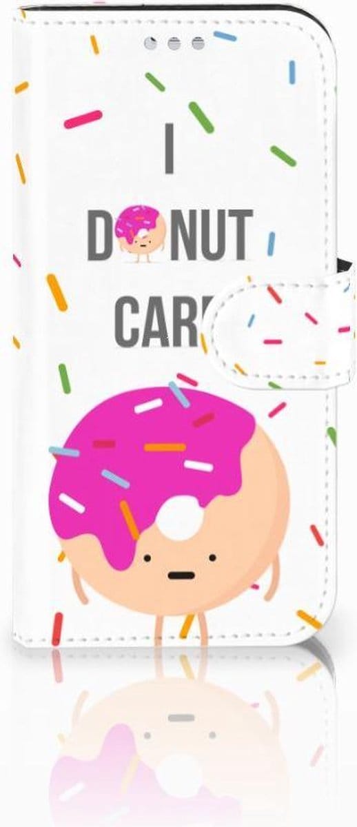 Samsung Galaxy S7 Book Cover Donut Roze