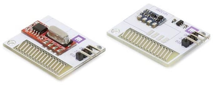 Whadda 433 MHz RF-ontvanger en zendermodule, groot bereik, PCB-antenne, ask/ook modus