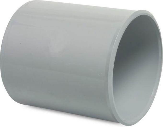 Pvc riool sok 75mm met stootrand lm