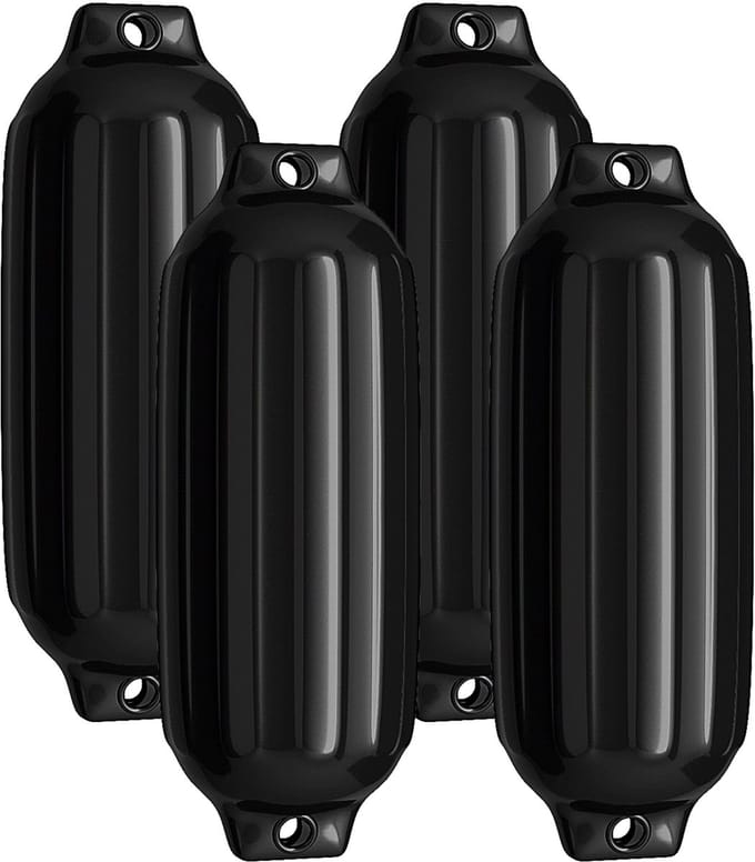 COSTWAY Set van 4 boot spatbord langespatbord kogelspatbord set boot bescherming brug spatbord