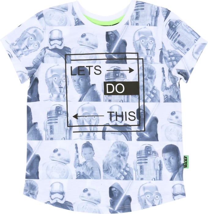 Wit Star Wars DISNEY T-shirt