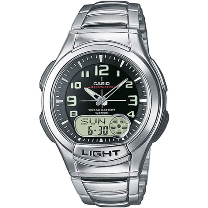 Casio AQ-180WD-1B Unisex Horloge 41mm