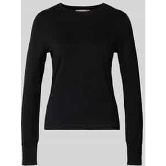 Gebreide pullover met ronde hals