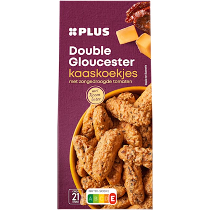 Kaaskoekjes zongedroogde tomaat