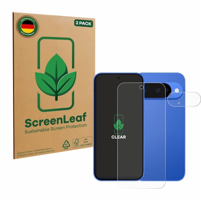 2 Stuks Screenprotector voor Google Pixel 10 (Voor+Camera) - Hoogwaardige Beschermfolie transparant