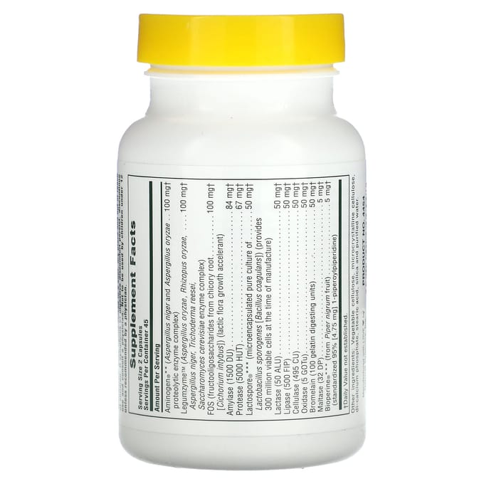 Acti-Zyme, Geactiveerde Spijsverteringsondersteuning, 90 Veggie Capsules