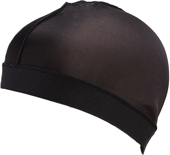 Somstyle Dome Cap - Hoofdeksel - Durag - Stretch - Zwart