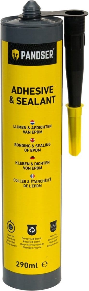 Pandser hechtlijm - EPDM-Sealer - 290 ml koker