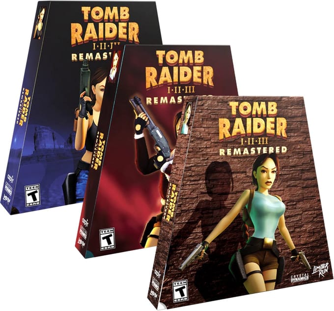 Tomb Raider I-III Remastered Convention Exclusive - PS5 (Limited Run)
