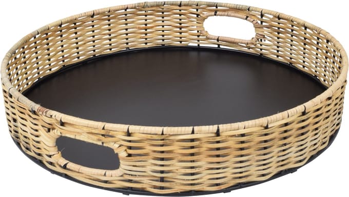 LOFT42 Wivo Dienblad Rond - Bamboe - Ø40x8