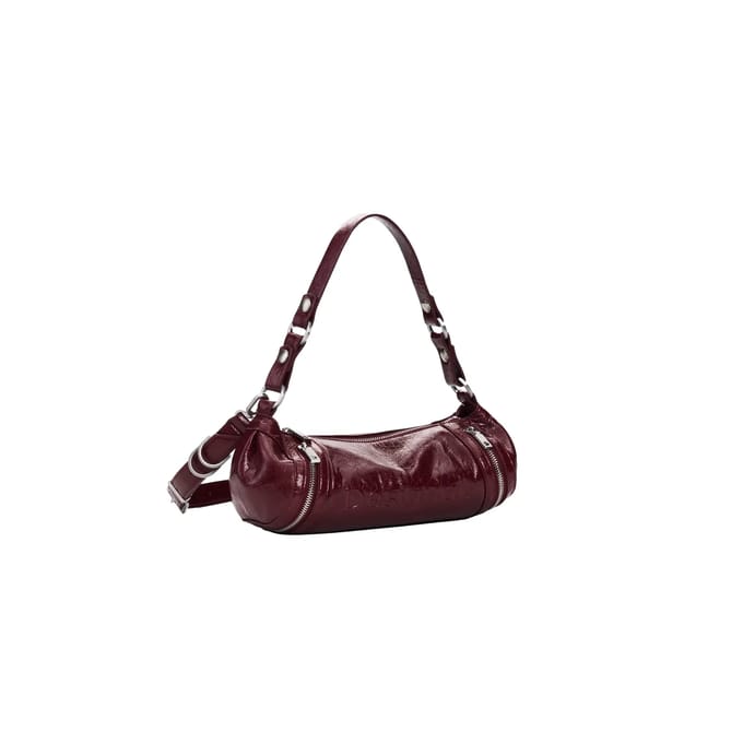 Desigual schoudertas Half Logo Zarauz Crossbody Bag Garnet rood