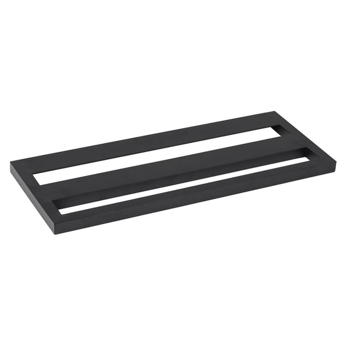 DB-2 Draagbaar Gitaarpedaalbord Aluminiumlegering met Draagtas Tapes Riemen black