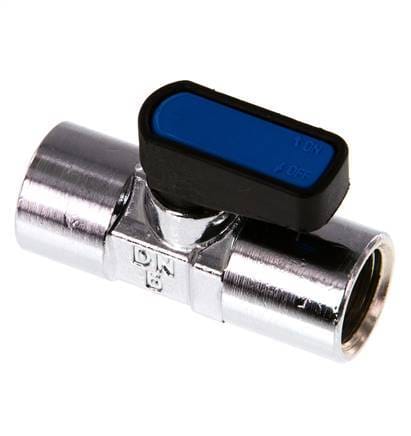 Rp 1/4 inch 2-Weg Messing Mini-Kogelkraan Compact EN331 Gas 20 Bar