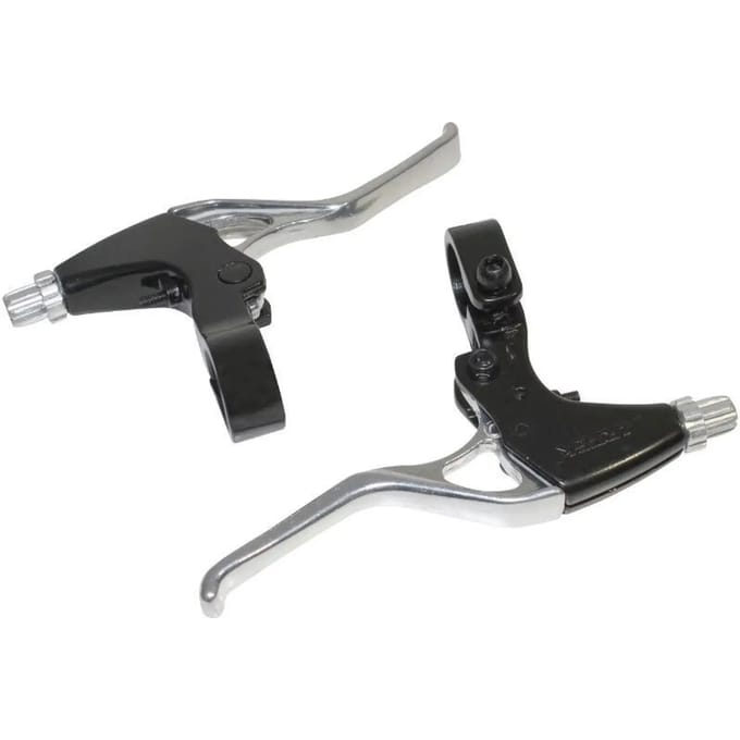 Paar 3-vinger aluminium remgrepen voor mountainbikes Newton V-Brake
