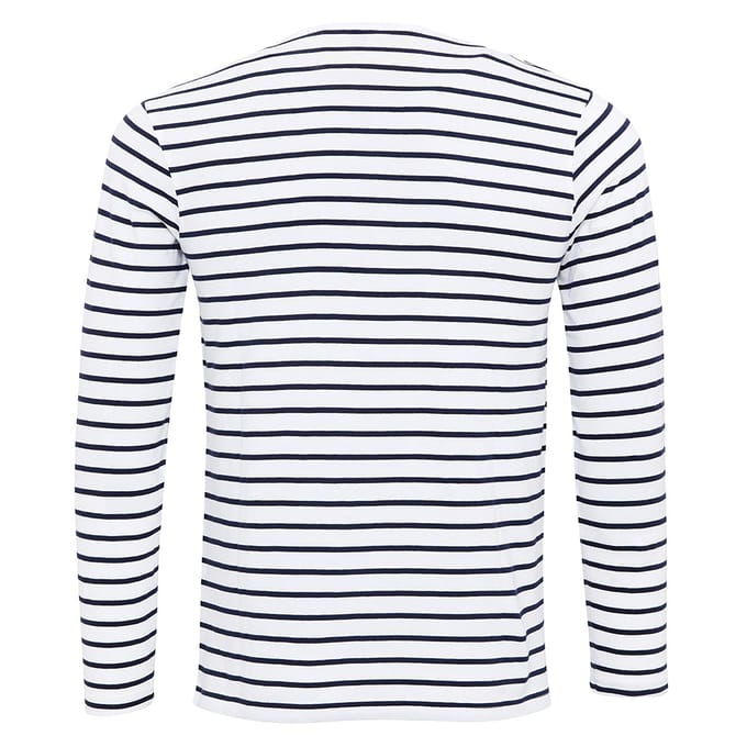 Premier Heren Long John Roll Tee (Wit/Zwaar)
