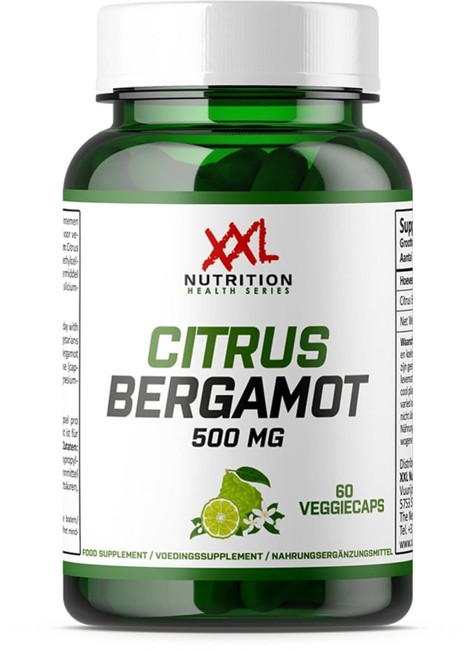 XXL Nutrition Citrus Bergamot Extract - 500 mg - 60 capsules