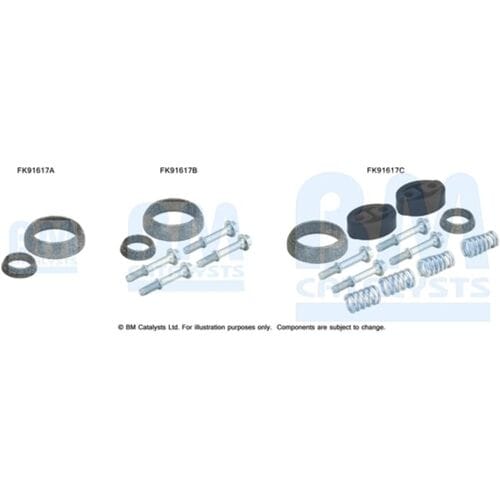Montageset, katalysator BM CATALYSTS FK91617C