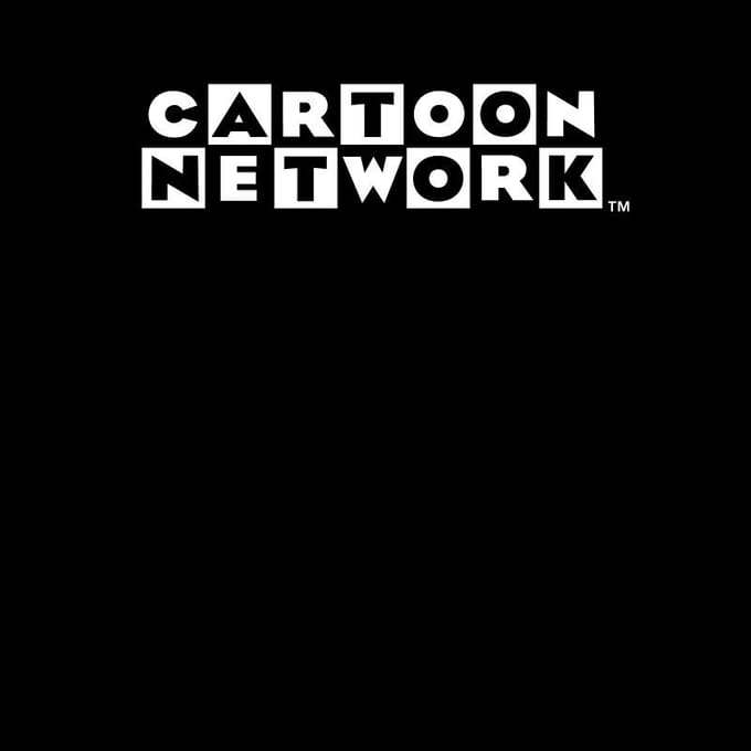 Cartoon Network Logo Men's T-Shirt - Black - 3XL