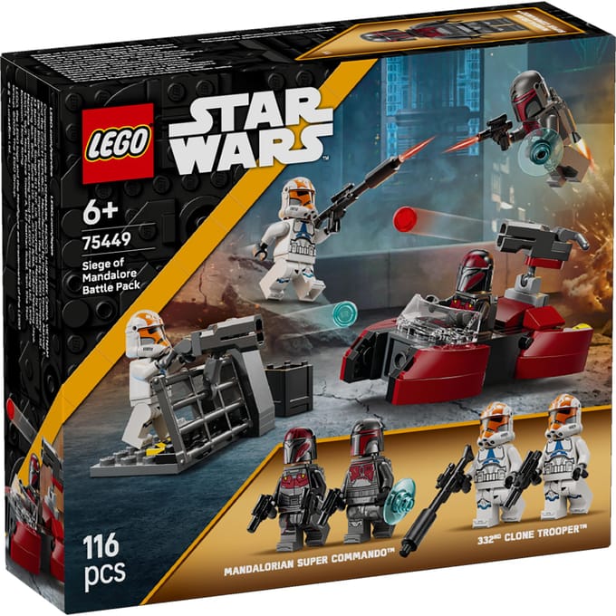 LEGO Star Wars Beleg van Mandalore Battle Pack - Cadeau voor Jongens Vanaf 6 Jaar - 75449