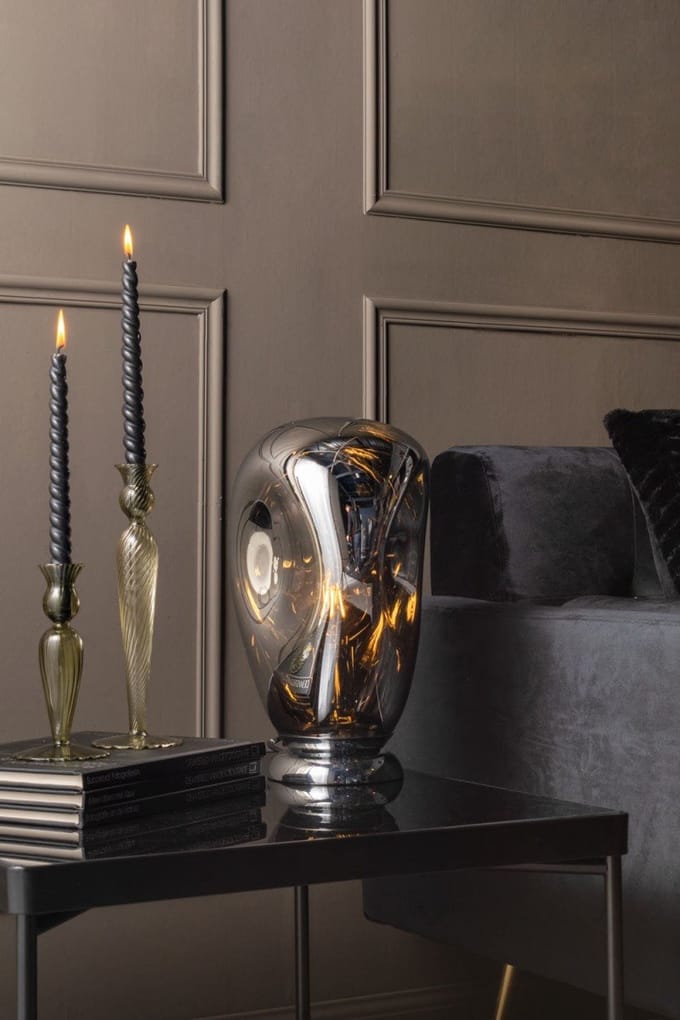 Present Time - Kandelaar Swirl - mosgroen