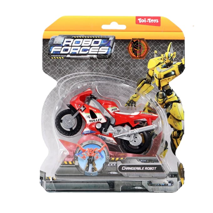 Robot Verander Motor 6 Assorti Op Kaart