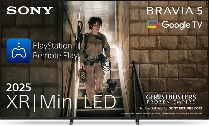 Sony K75XR55BP.CEI Smart TV 75’’ BRAVIA 5 4K XR Mini LED 2025