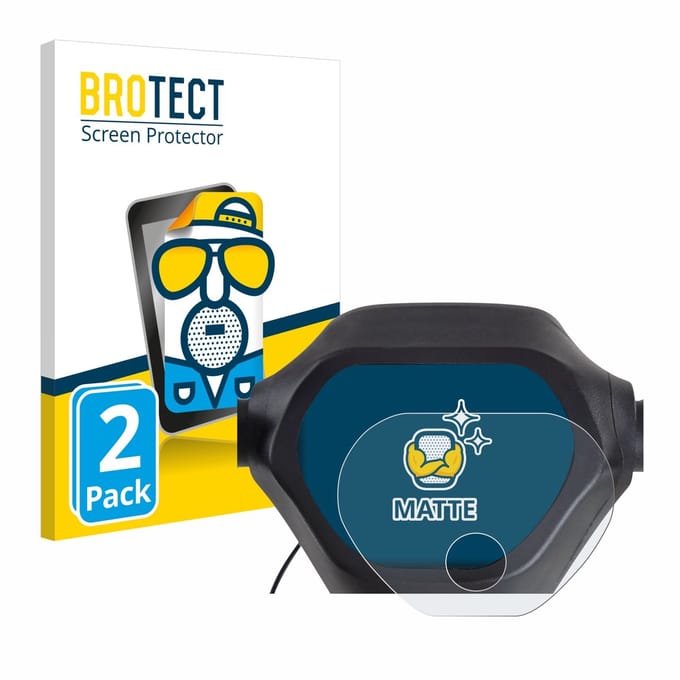 BROTECT - Screenprotector voor Epowerfun ePF-2 - Folie Beschermfolie matte 2 Stuks