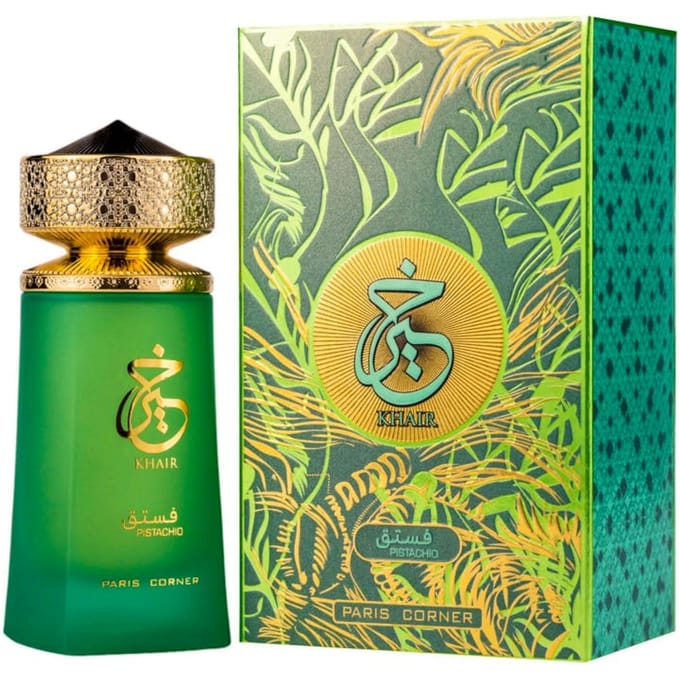 Paris Corner Khair Pistachio Unisex Eau de Parfum – 100 ml
