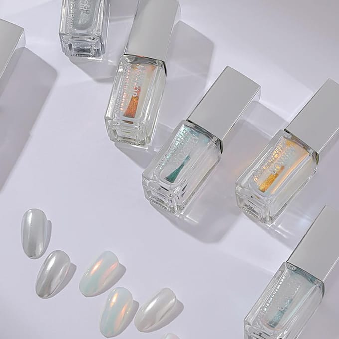 Vernis à ongles magique chromé liquide, poudre aurore, effet miroir métallique, décoration DIY pour Nail Art, 5ml