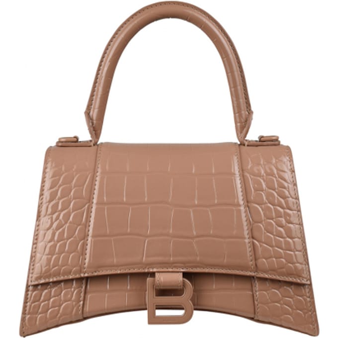 Balenciaga Zandloper handtas Nude