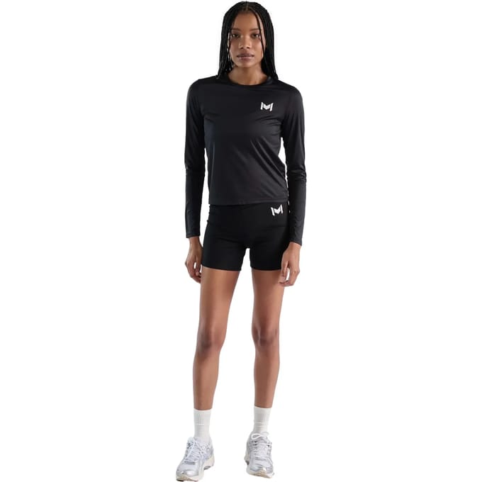Dames-T-shirt met lange mouwen Mouratoglou Apparel
