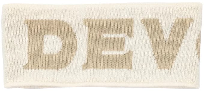 Devold Of Norway Devold Logo Merino Hoofdband Beige Man,Vrouw
