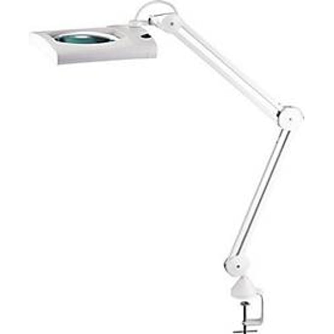 LED Loep Lamp Glas Lens 190,5mm (7,5inch) Desk Clamp wit