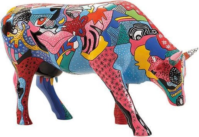 CowParade - Cow Partying with PiCowSso Large