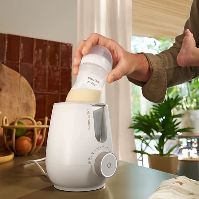 Philips Avent 2 In 1 Flessenwarmer En Sterilisator Zilver Kinderen
