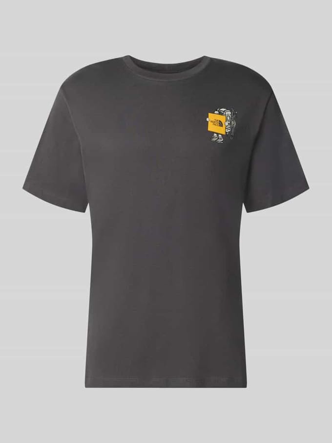 T-shirt van pure katoen model 'Gear Up Get Out'