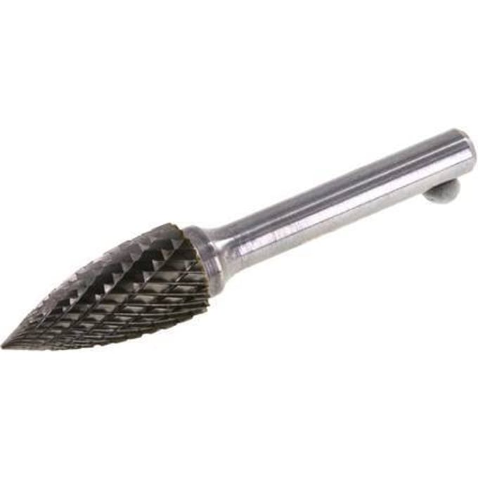 12mm Hardmetalen Freesstift (Spg Vorm G Spitsboog)