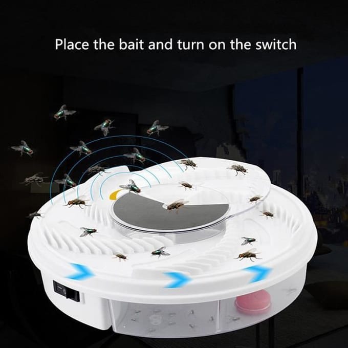 Piège Anti-Mouches Insectes Électrique Piège À Mouches Insectes Automatique